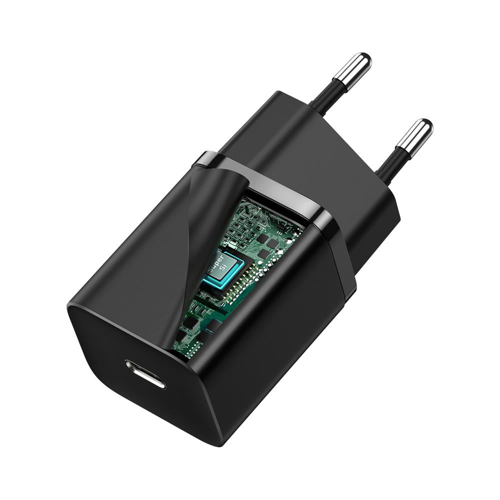 Baseus Super Si 1C 30watt charger sort