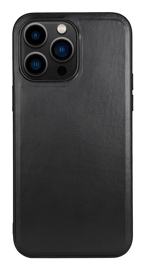 iPhone 14 Pro Max Læder Cover 6 7 – Sort – Buffalo