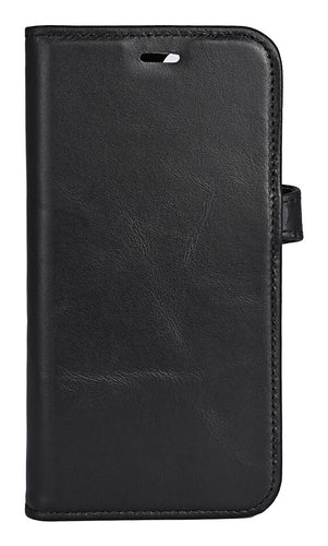 iPhone 12/12 Pro Læder Wallet Flip Cover – Sort – Buffalo