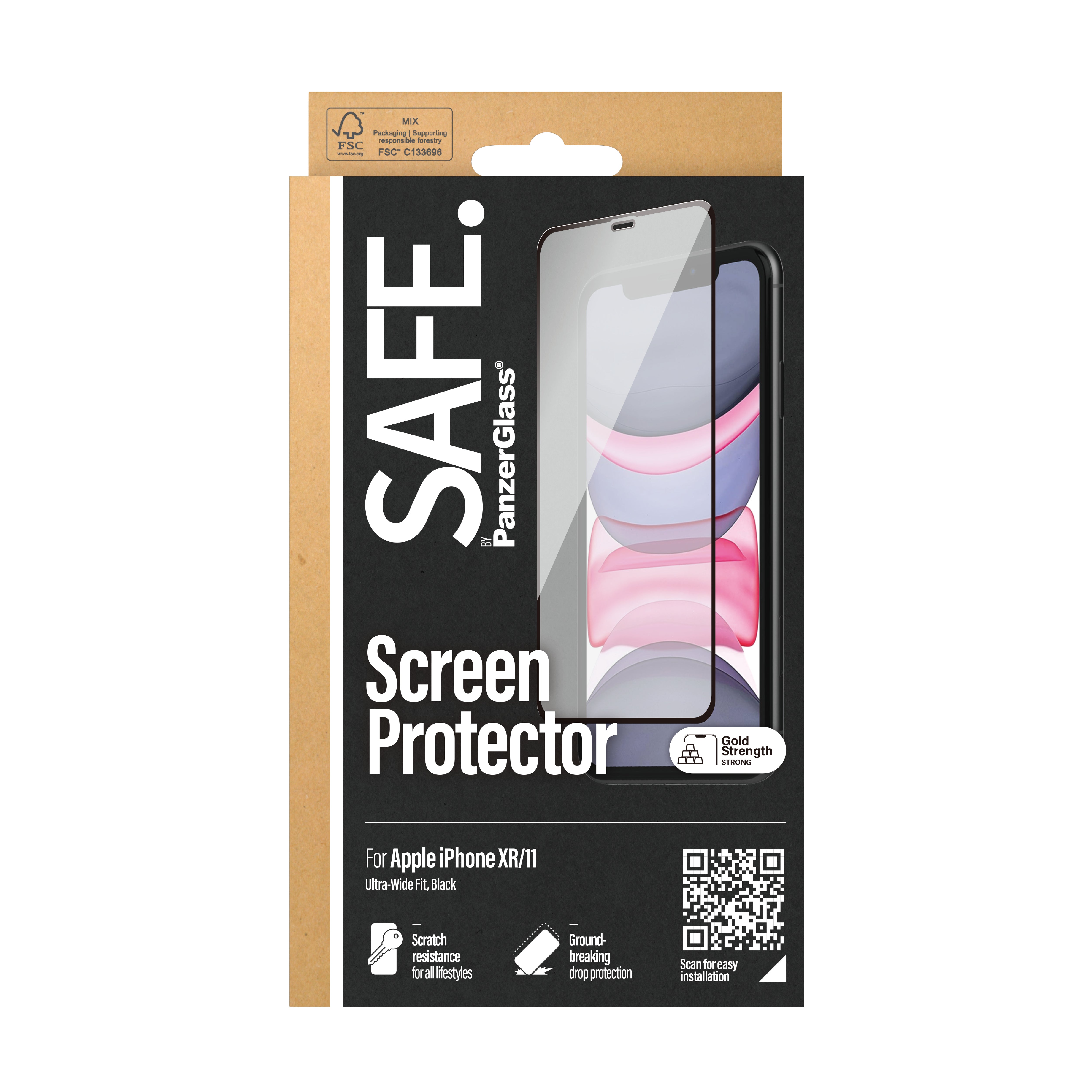 SAFE. iPhone XR/11 Screen Protector Glass
