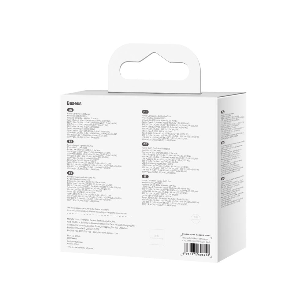 Baseus Oplader USBC/USB