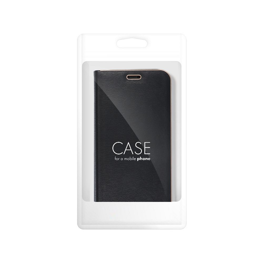 iPhone 14 Wallet Flip Cover Luna – Guld/Sort