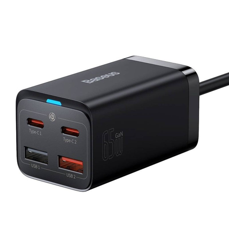 GaN5 65W 2xUSB 2xUSBc Sort [Icecat3Batch 50702ef6c7e9b6]