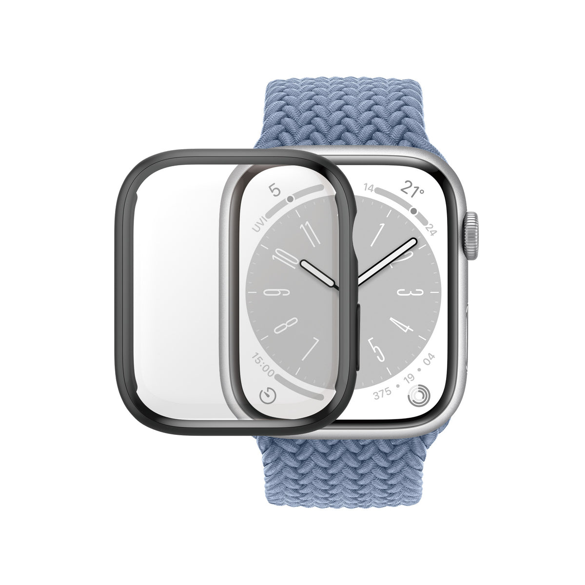 PanzerGlass Full Body Apple watch 7 (41mm) Black AB - EOL