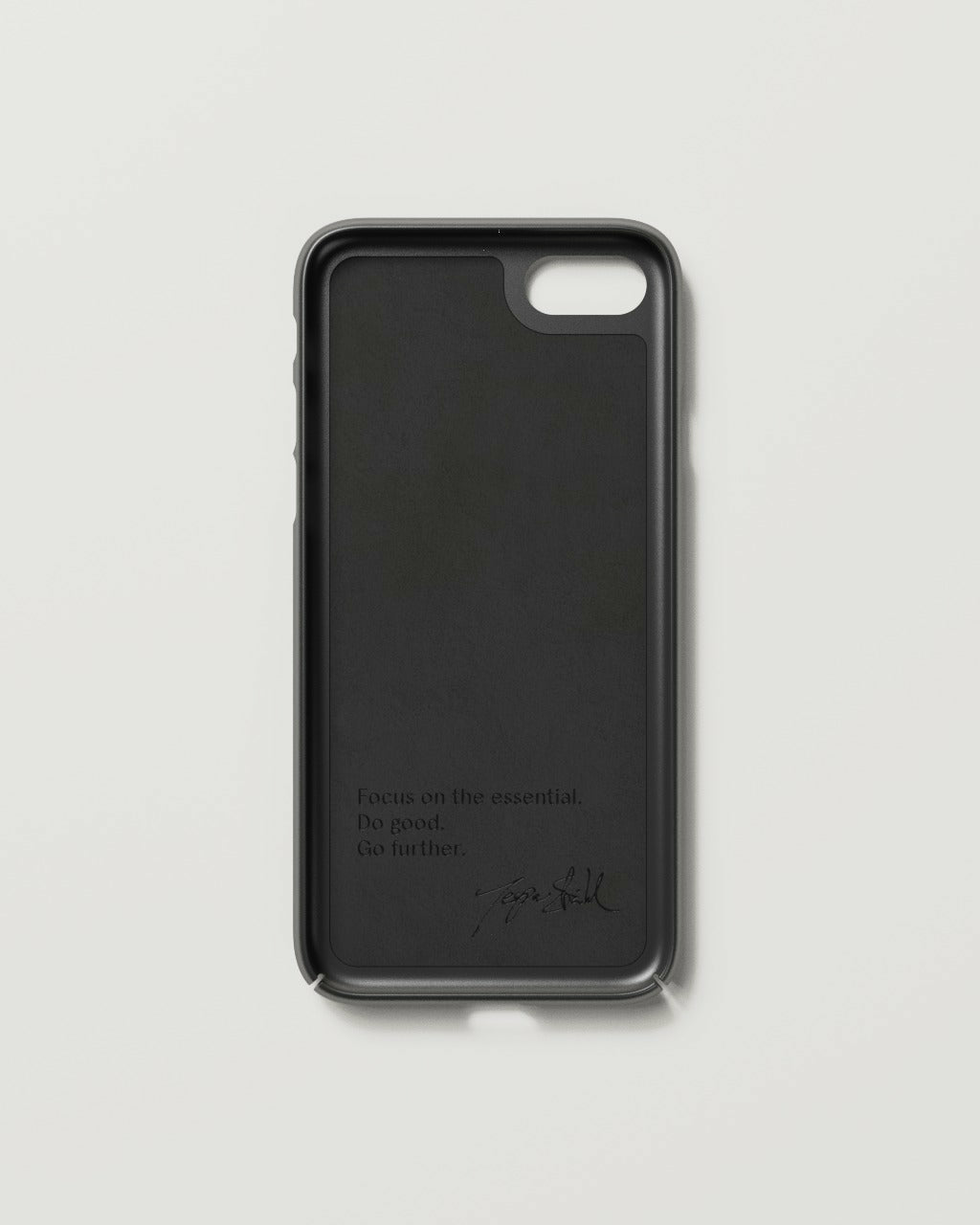 iPhone 7/8/SE MagSafe Cover Stone – Grå – Nudient - billede 2