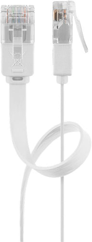 3m Cat6 Patchkabel Hvid flad