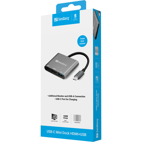 USBC HDMI USB Dockingstation