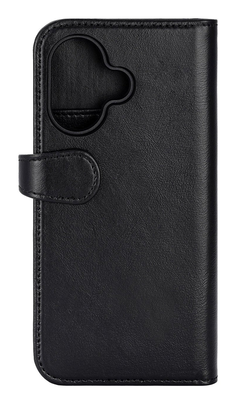 iPhone 17 Wallet Flip Cover 2 i 1 MAG – Sort – Buffalo