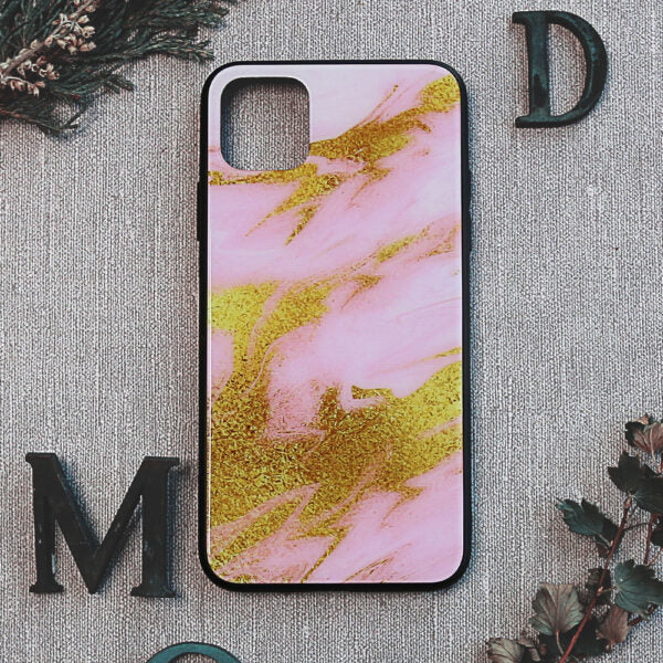 iPhone 11 Pro Cover Marmor – Pink