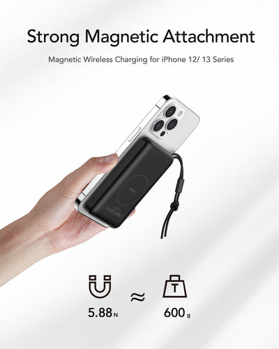 Magon 10000 mAh Magnetic - Black