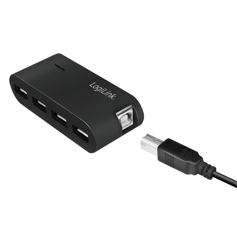 4xUSB2 Hub Logilink Sort