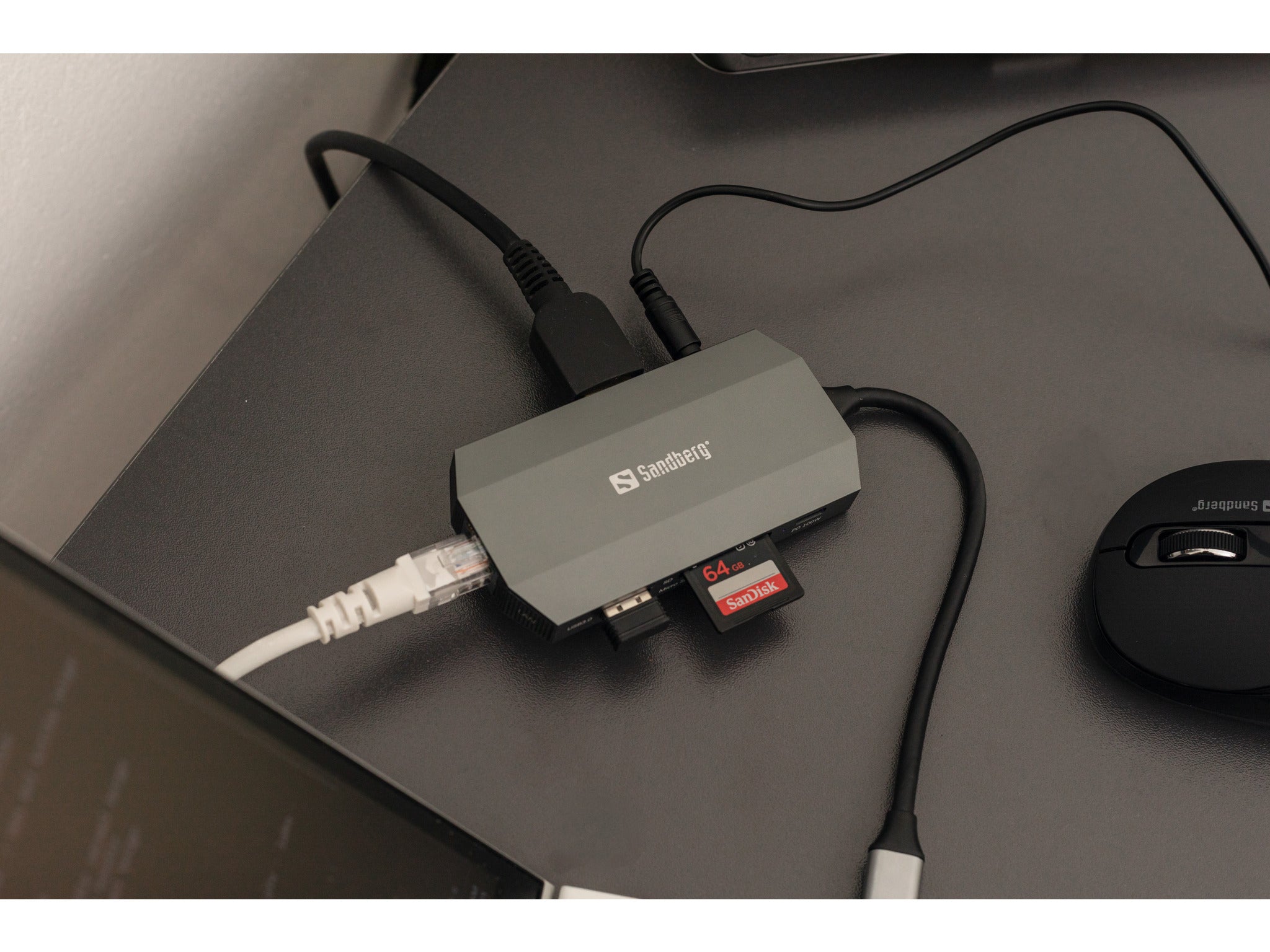 USBC 6-in1 Travel Dock, Alu - billede 3