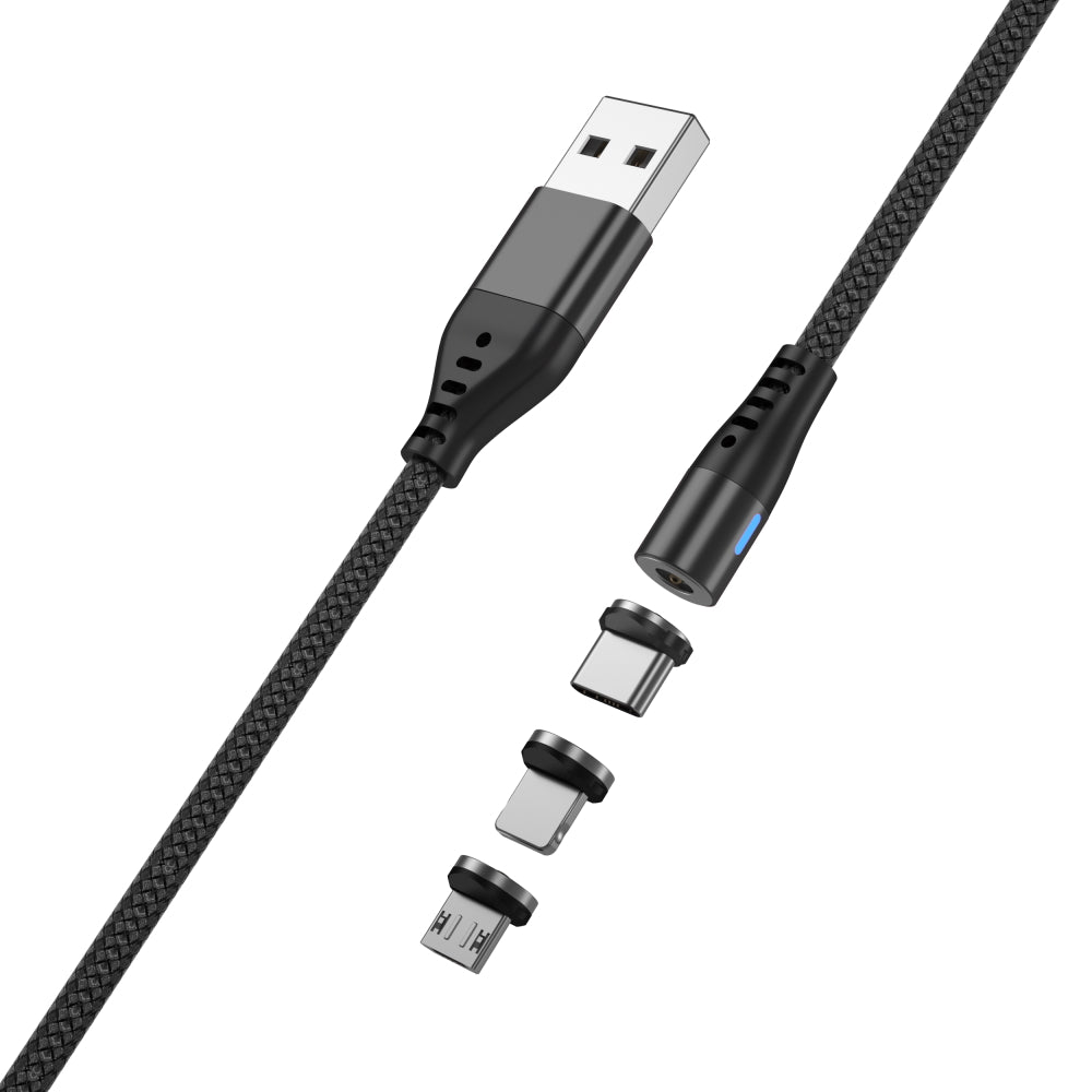 MaXlife Kabel USBA/3i1 Magn. 1m