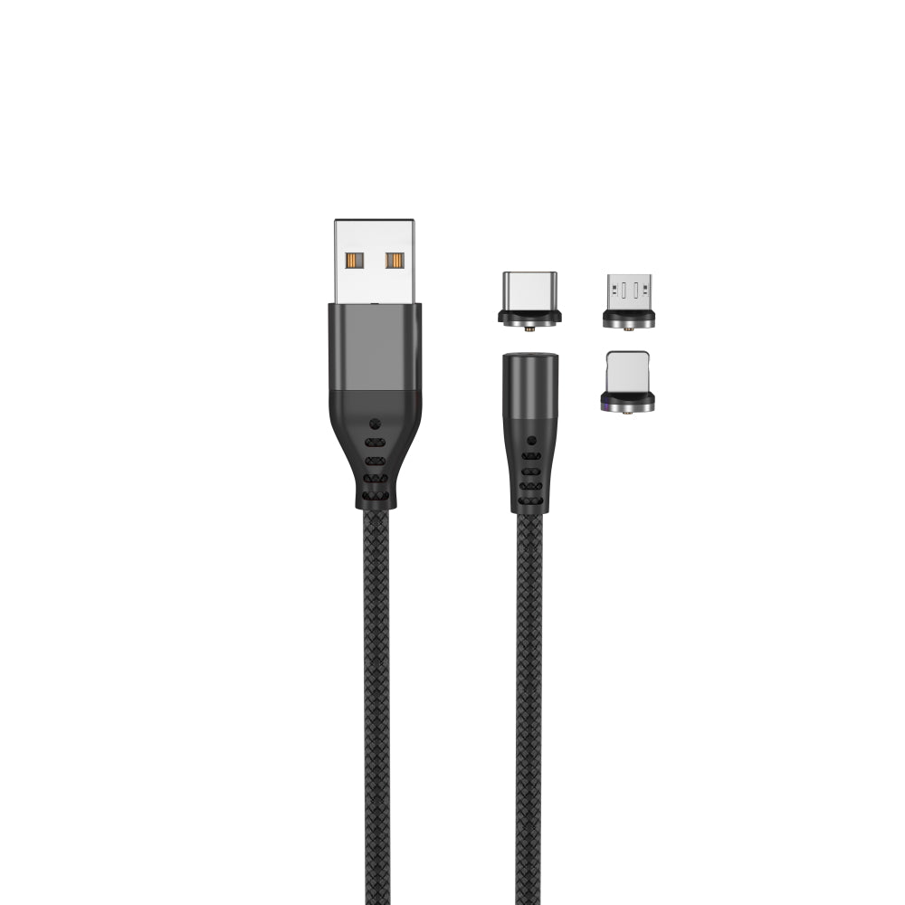 MaXlife Kabel USBA/3i1 Magn. 1m