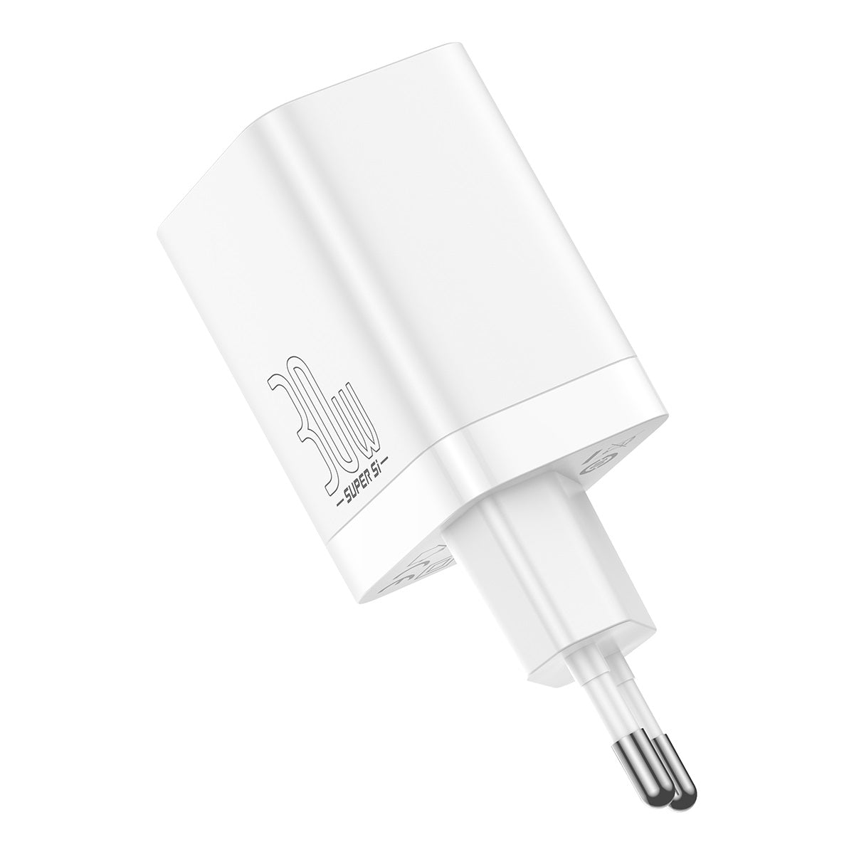 Baseus Oplader usb-a / usb-c  30watt hvid