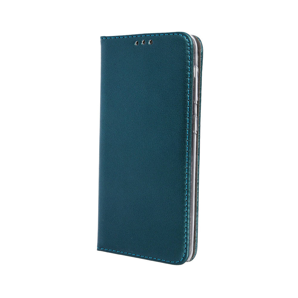 iPhone 16e / 17e Wallet Flip Cover Smart Magnetic – Mørkgrøn
