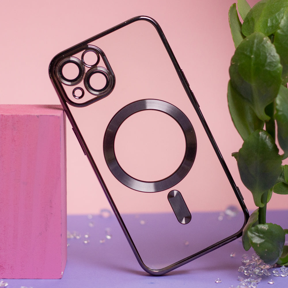 iPhone 16e / 17e MagSafe Cover Color Chrome – Sort