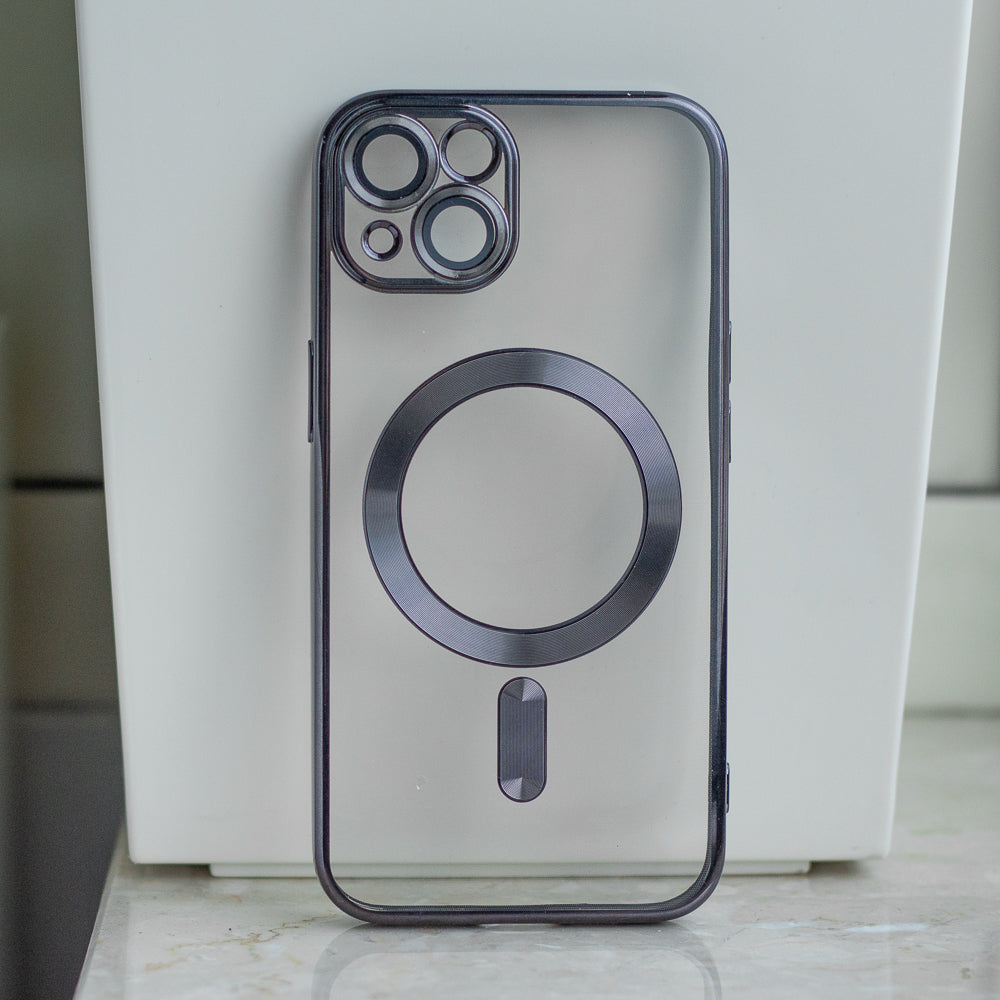 iPhone 16e / 17e MagSafe Cover Color Chrome – Sort