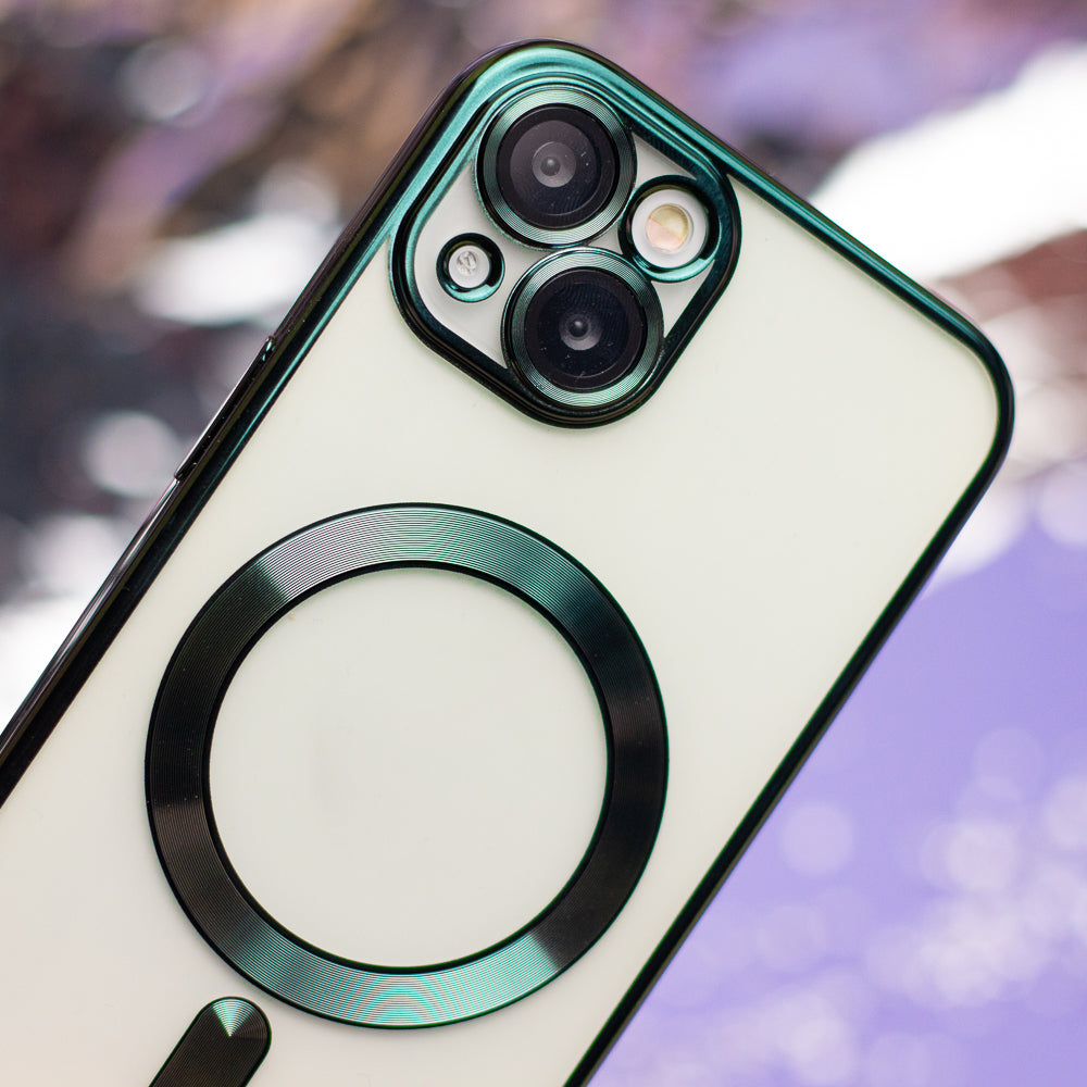 iPhone 17 Pro Max MagSafe Cover Color Chrome Mag Chrome – Grøn