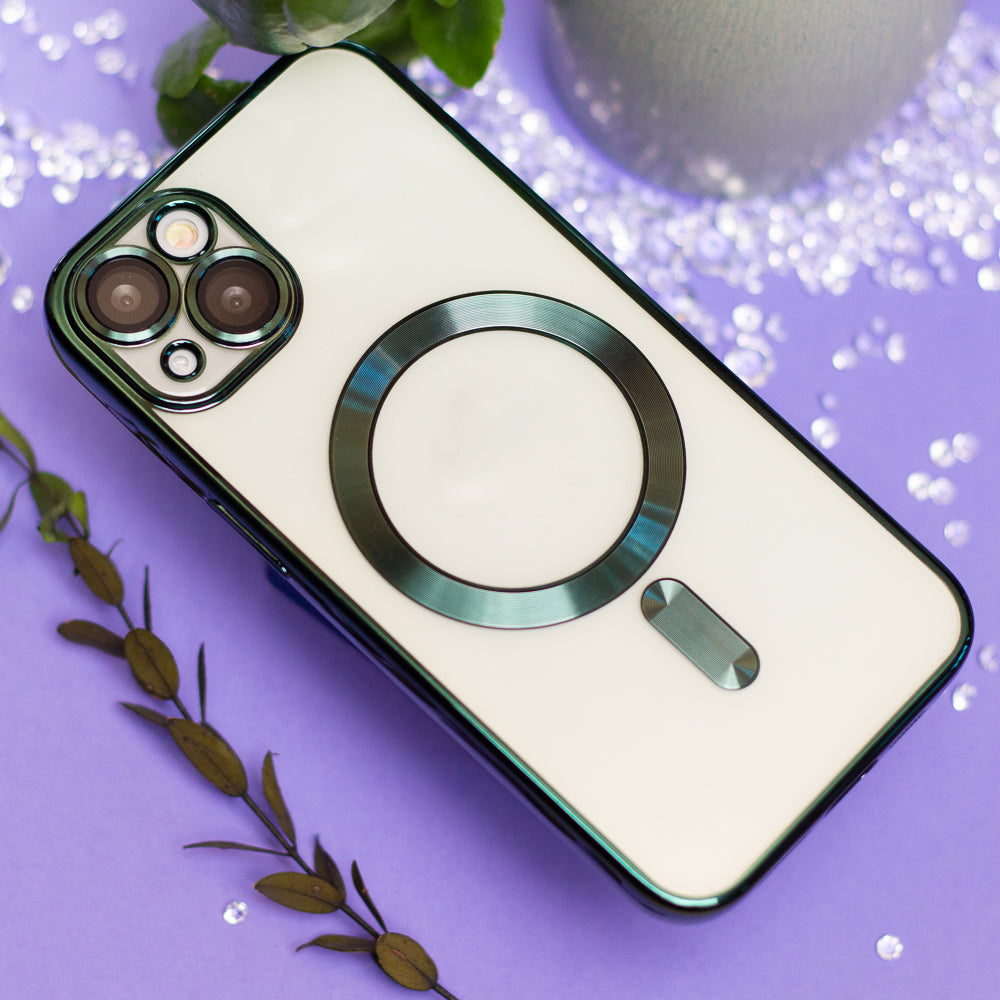 iPhone 17 Cover Color Chrome Mag Chrome – Grøn
