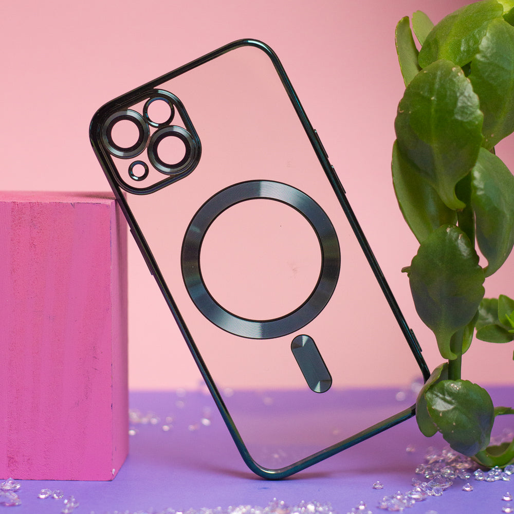 iPhone 17 Cover Color Chrome Mag Chrome – Grøn