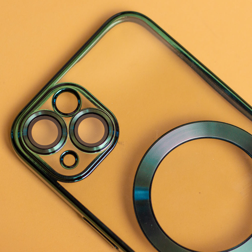 iPhone 17 Pro Max MagSafe Cover Color Chrome Mag Chrome – Grøn