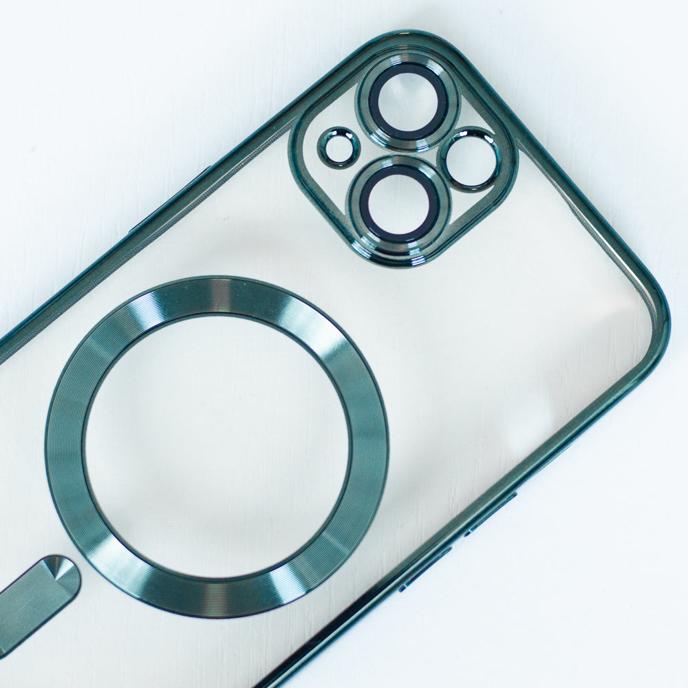 iPhone 17 Pro Max MagSafe Cover Color Chrome Mag Chrome – Grøn