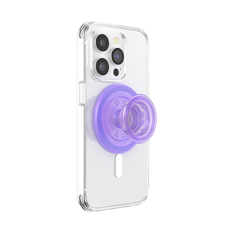 POPSOCKETS PopGrip for Magsafe Lavender Translucent - billede 9
