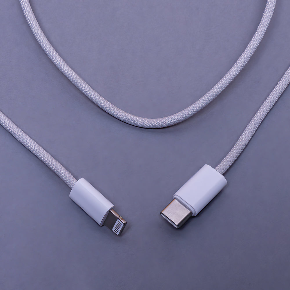 Maxlife Kabel USBC/LIghtning 1m Grå