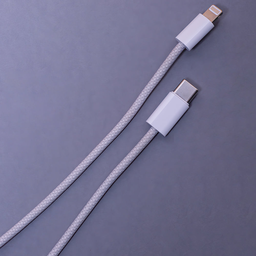 Maxlife Kabel USBC/LIghtning 1m Grå