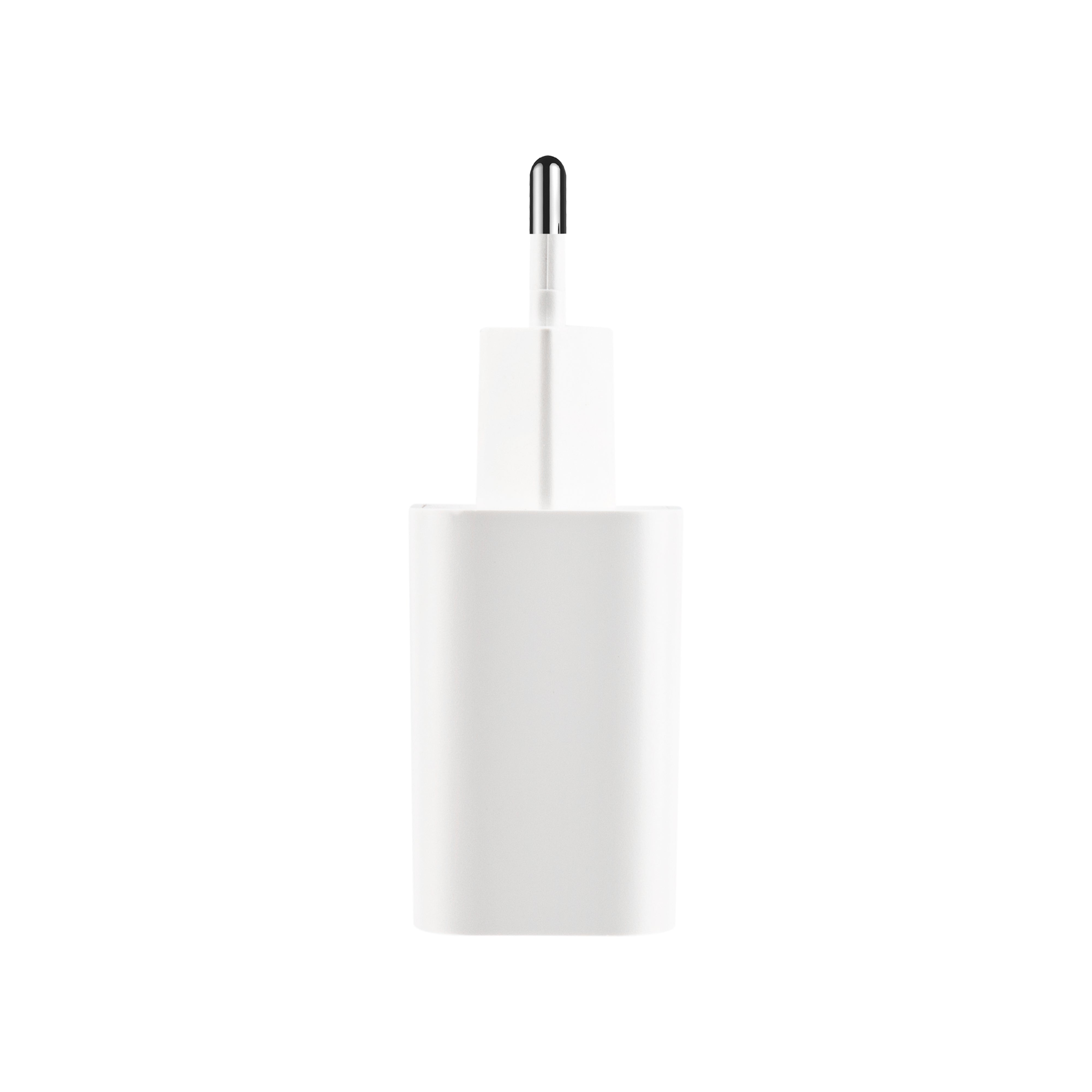 20W PD QC USB+USB-C Lade hvid
