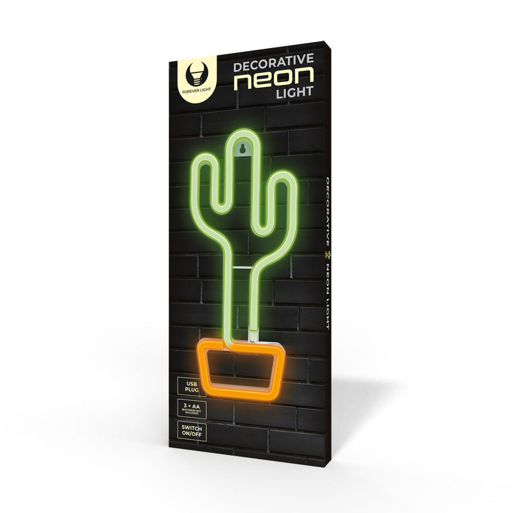 LED light CACTUS Orange