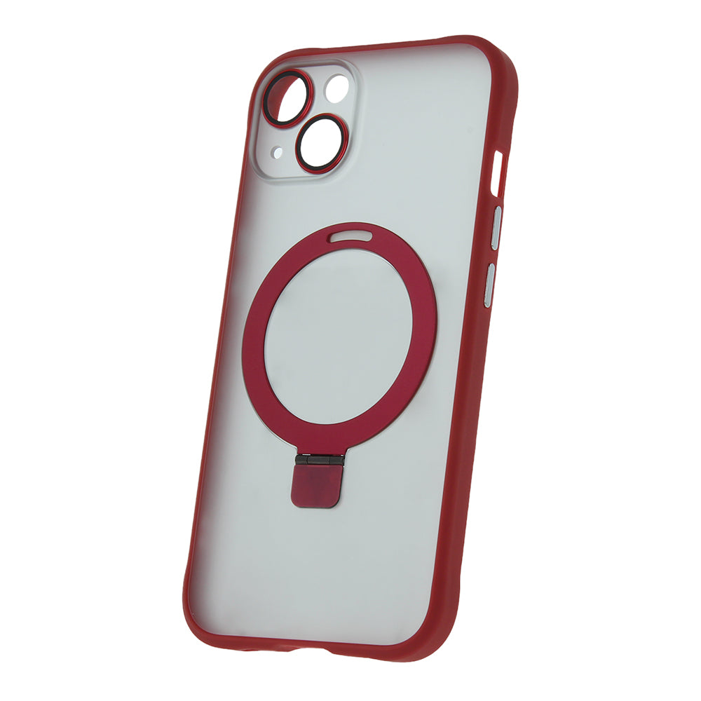 iPhone 14 Cover Mag Ring – Rød