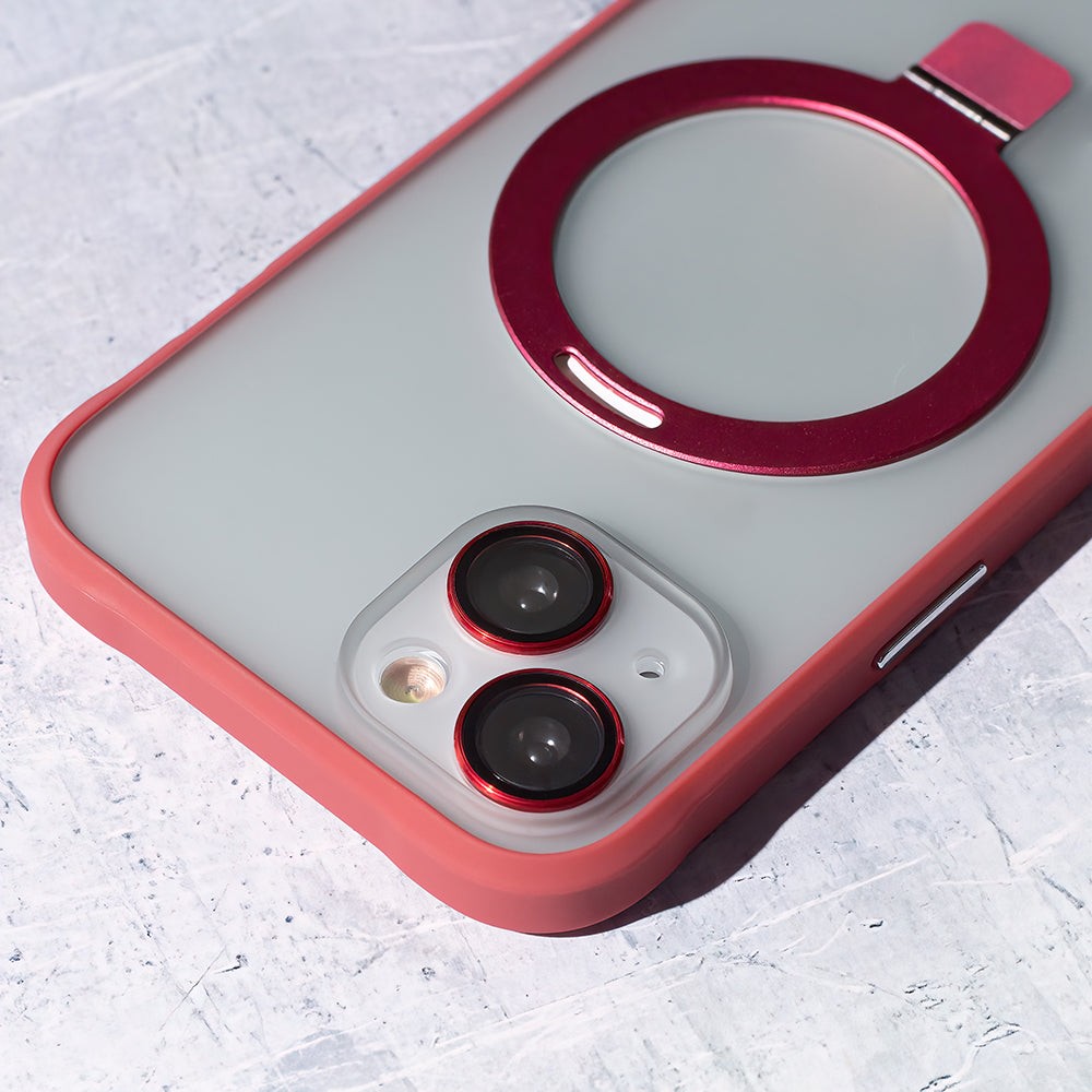 iPhone 14 Cover Mag Ring – Rød