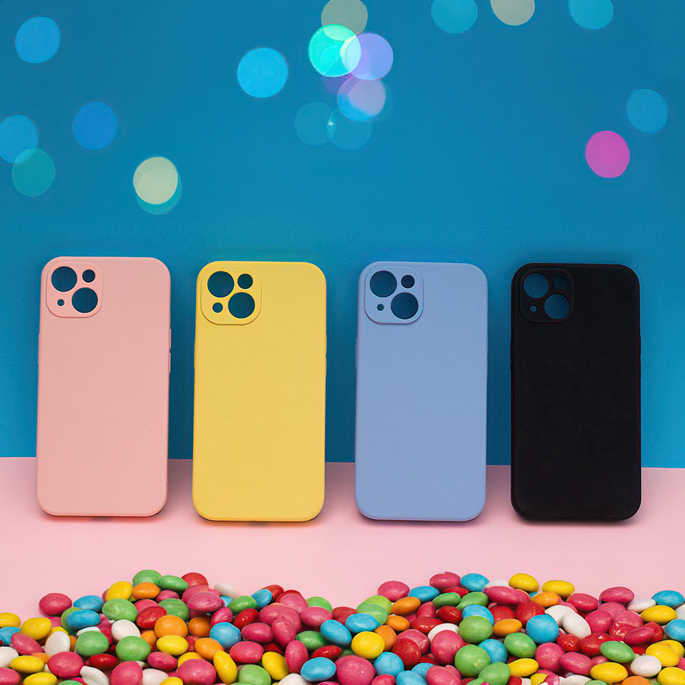 iPhone 15 Pro Silicone MagSafe Cover Mag Invisible Pastel – Gul