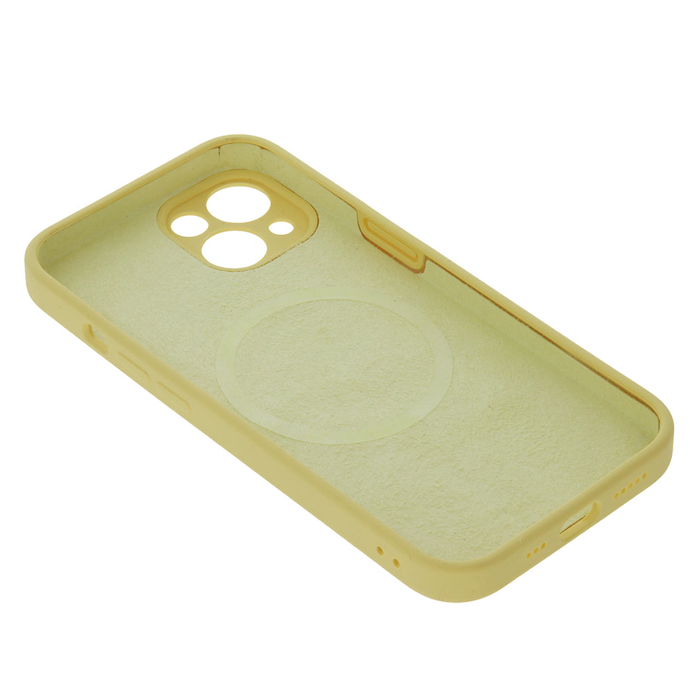 iPhone 14 MagSafe Cover Mag Invisible Pastel – Gul