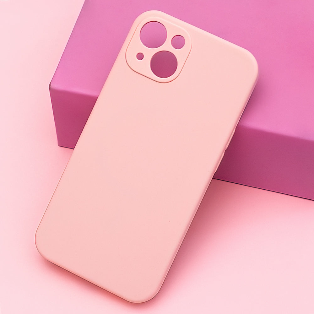 iPhone 15 Pro Silicone MagSafe Cover Mag Invisible Pastel – Pink