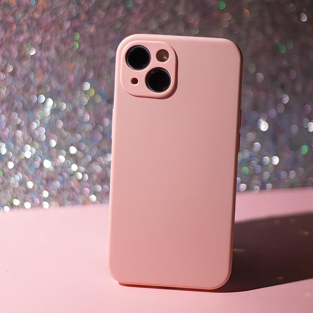 iPhone 15 Pro Silicone MagSafe Cover Mag Invisible Pastel – Pink