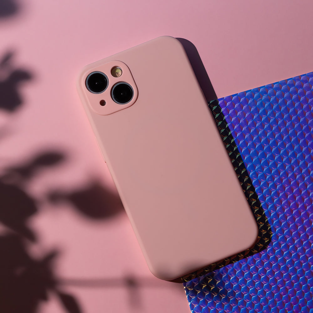 iPhone 15 Pro Silicone MagSafe Cover Mag Invisible Pastel – Pink