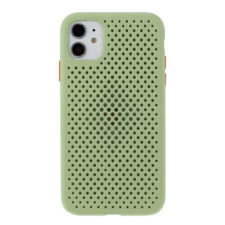 iPhone 11 Cover Varmeudslip Lysegrøn
