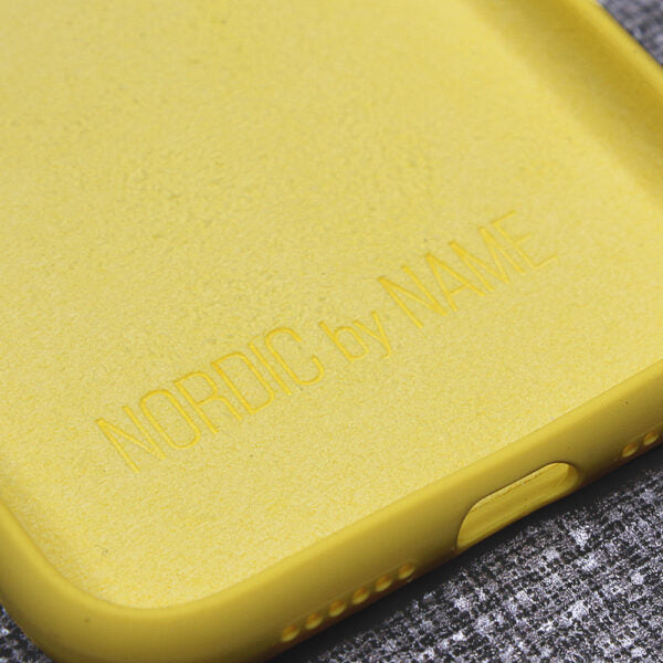 iPhone 12 Pro Max Silicone Cover – Gul