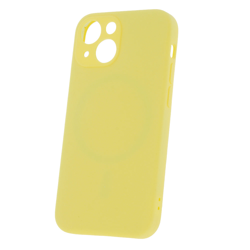 iPhone 14 MagSafe Cover Mag Invisible Pastel – Gul