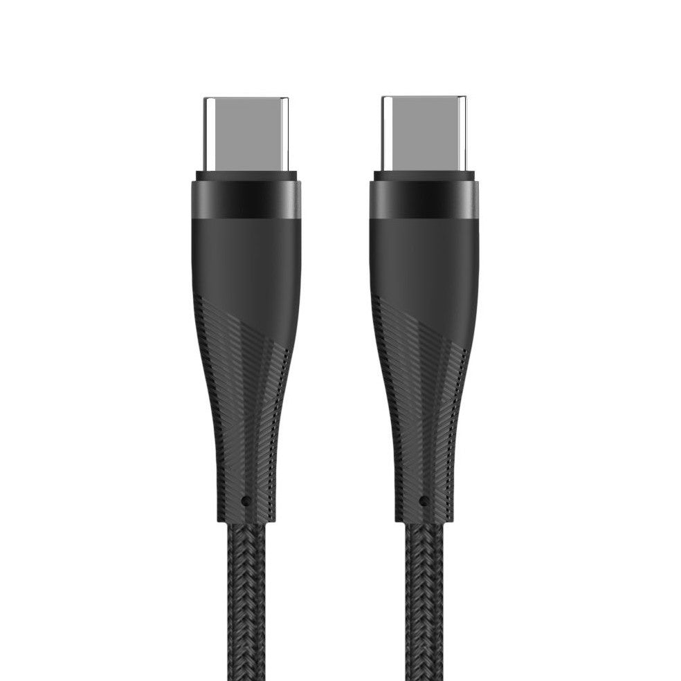MaXlife Kabel USBC/USBC 1m Sort