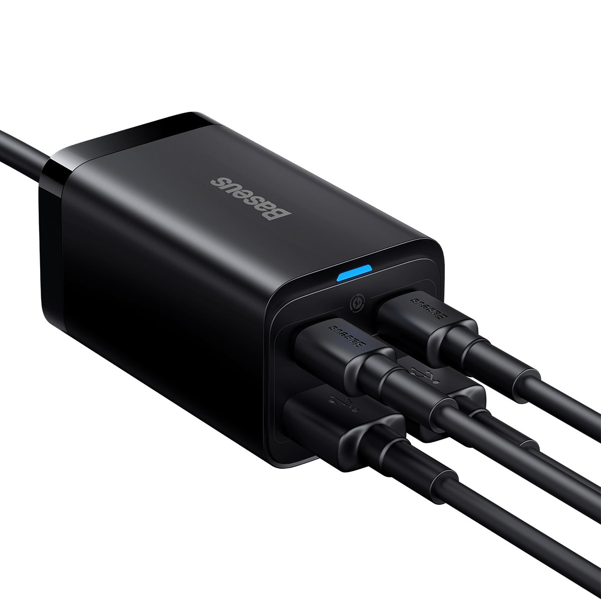 GaN5 65W 2xUSB 2xUSBc Sort