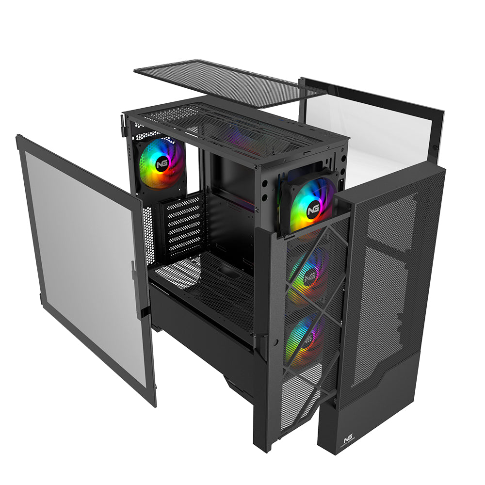 NG Munin RGB kabinet ATX - billede 10