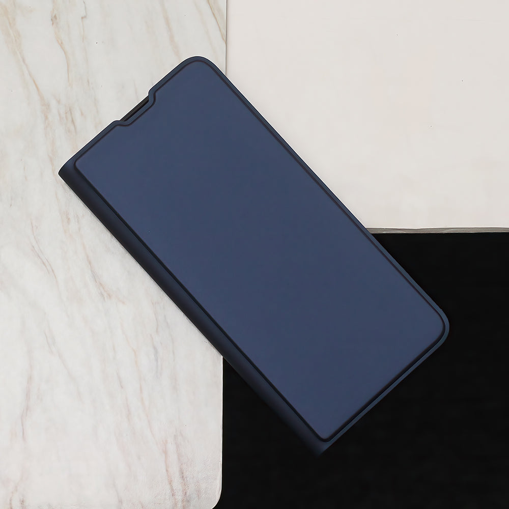 iPhone 13 Wallet Flip Cover Smart Soft – Mørk Blå/Blå
