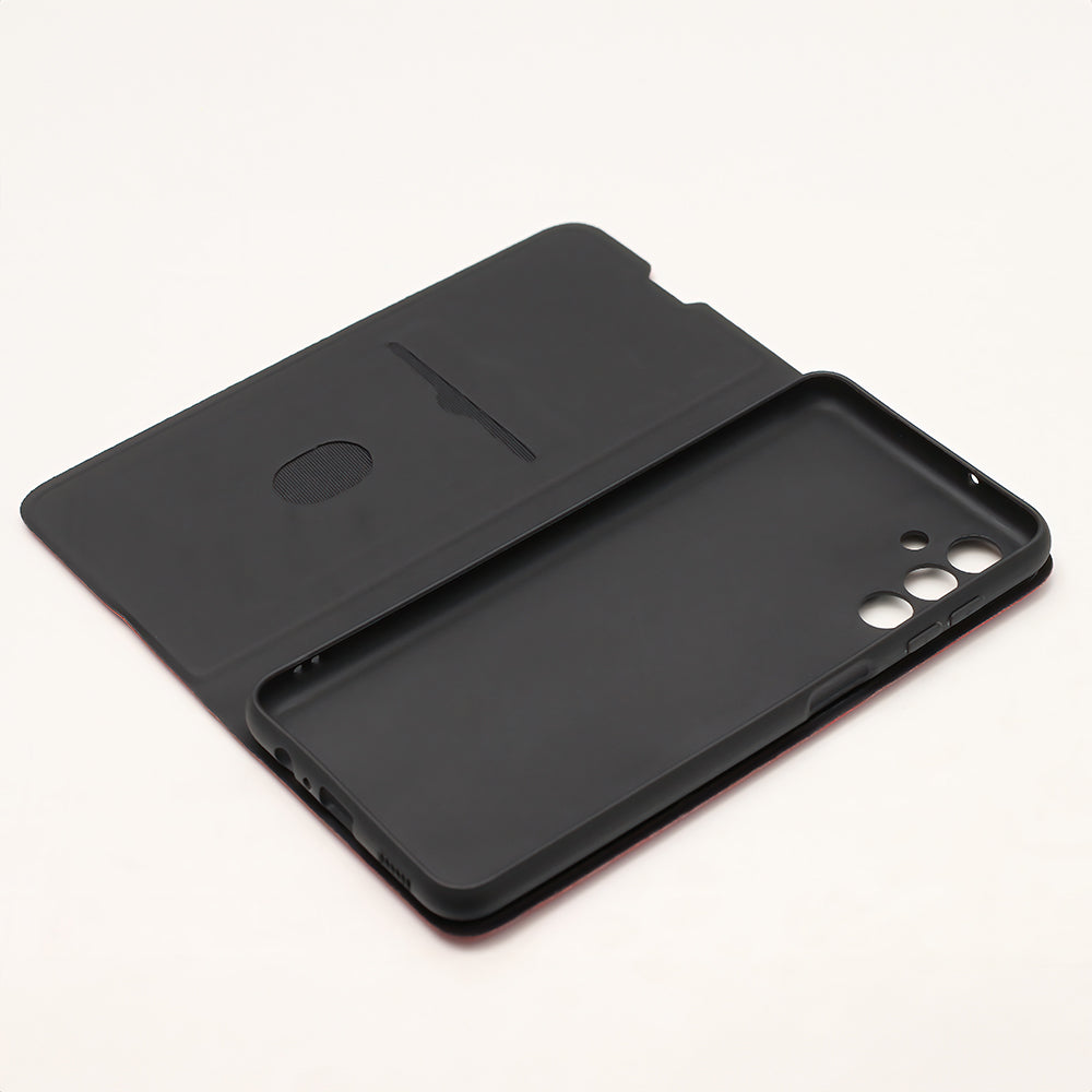 iPhone 13 Wallet Flip Cover Smart Soft – Mørk Blå/Blå