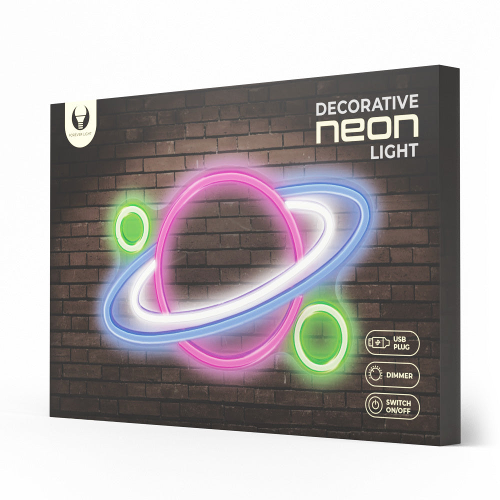 PLEXI LED Planet multicolor