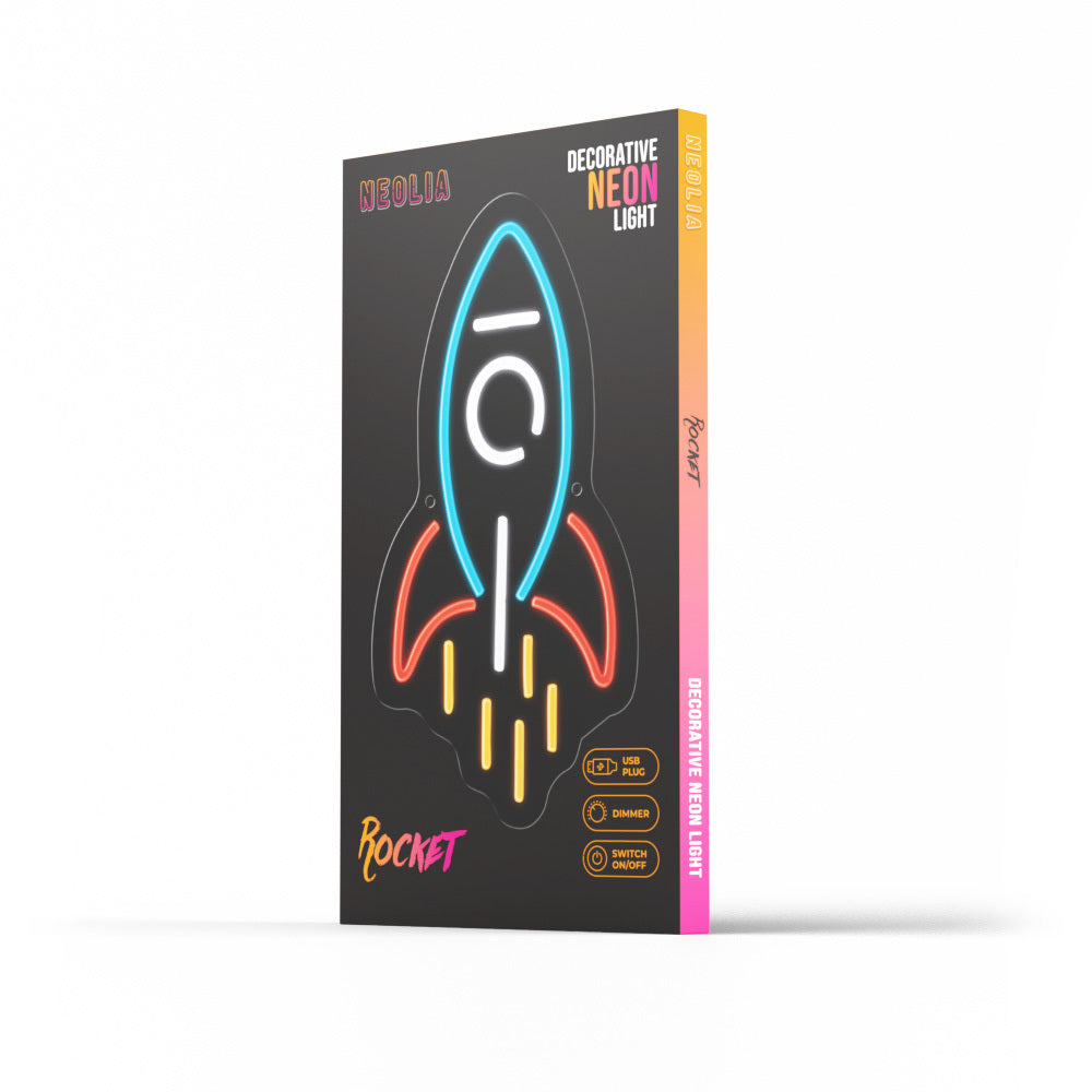 PLEXI LED Rocket Multicolor