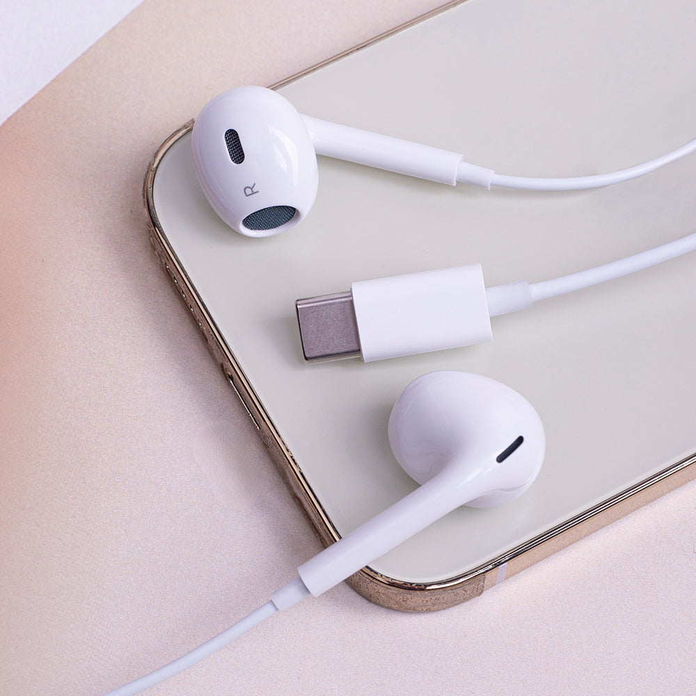 MaXlife InEar USB-C Hvid